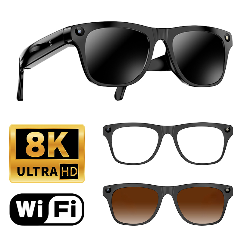 Smart Glasses Lens - 레노버 32G 메모리 800W 4K 카메라
