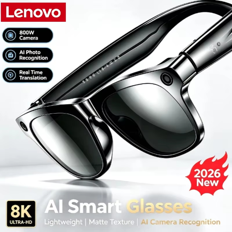 Smart Glasses Lens - Lenovo AI 스마트 글래스, 8K 비디오
