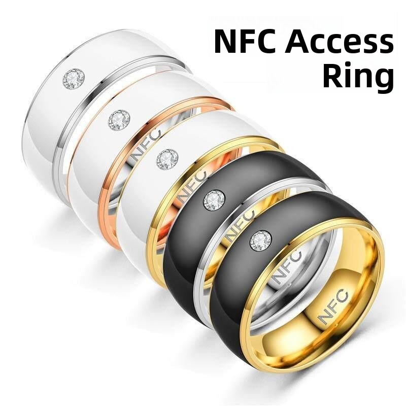 스마트 NFC 링 티타늄 스틸 맞춤형 개인화 휴대폰 링 - Smart Ring Nfc Pay 리뷰 및 가격