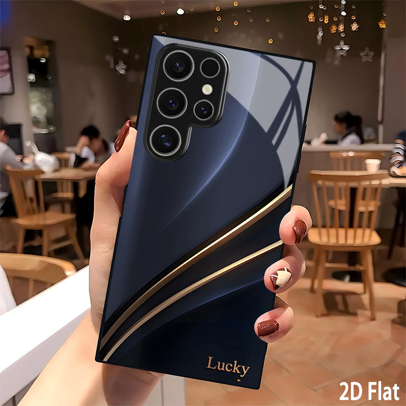 이 제품은 유리 재질의 뒷면 커버가 있는 휴대폰 케이스 - Samsung Galaxy S24 리뷰 및 가격
