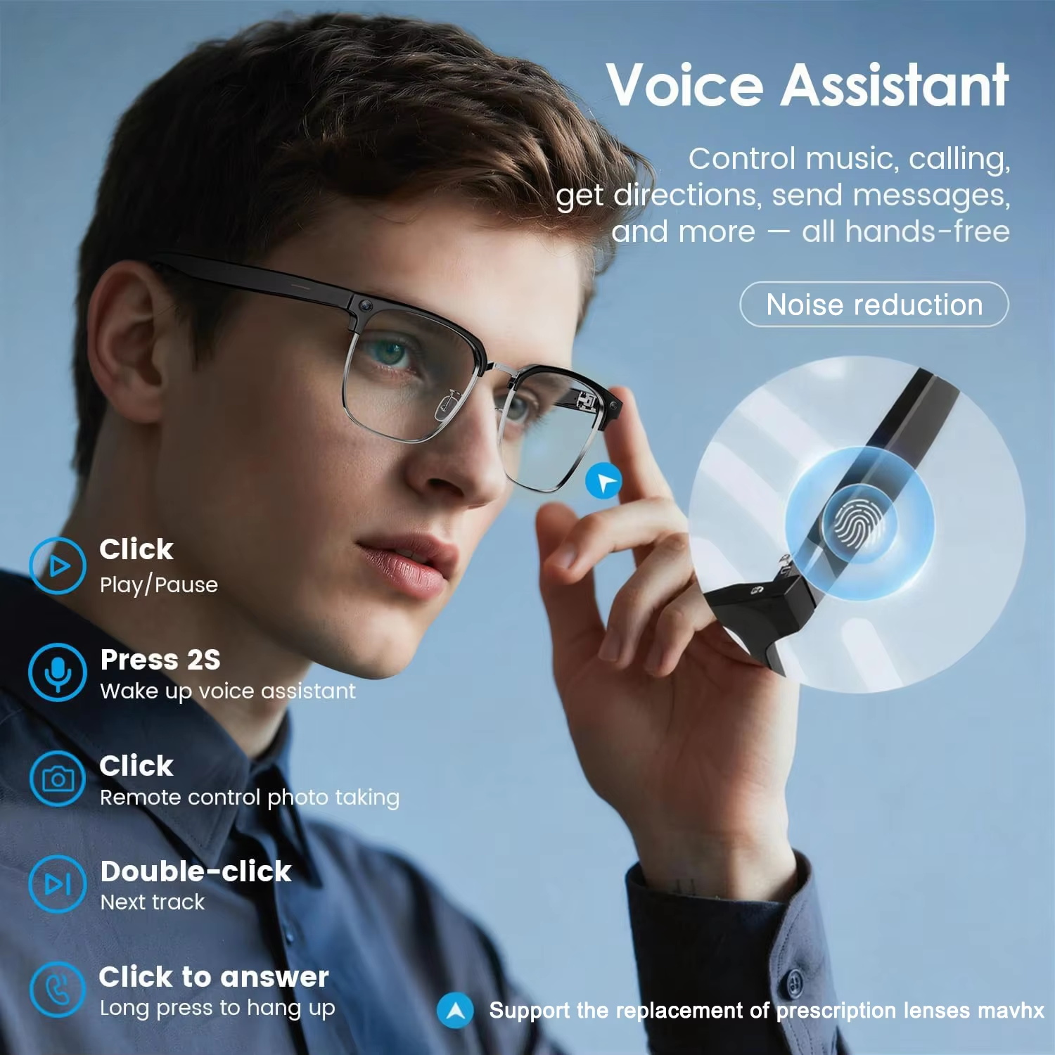 2026년형 800W 픽셀 카메라 스마트 안경, 남성용 - Smart Glasses Lens 리뷰 및 가격