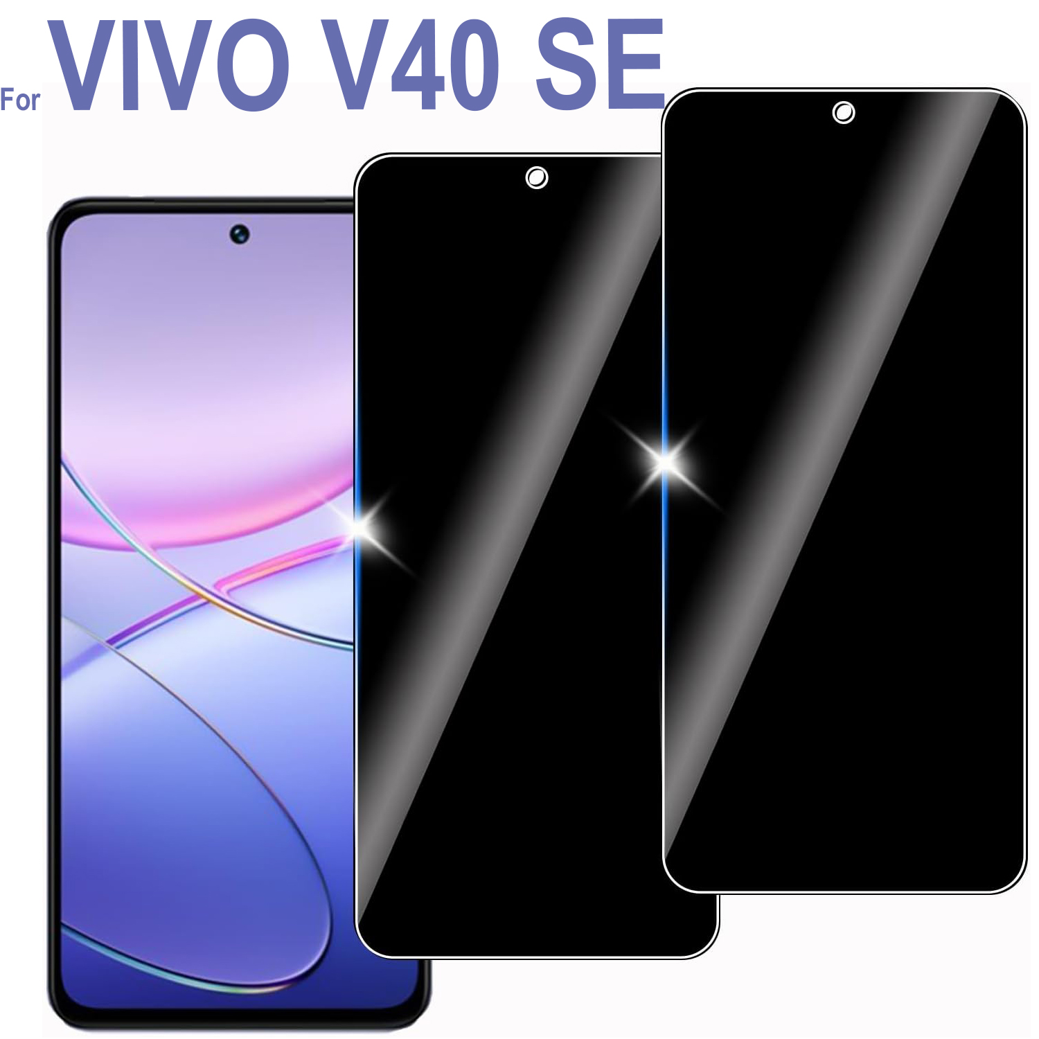 VIVO V40 SE용 스파이 방지 강화 유리 보호기  - Vivo V40 리뷰 및 가격