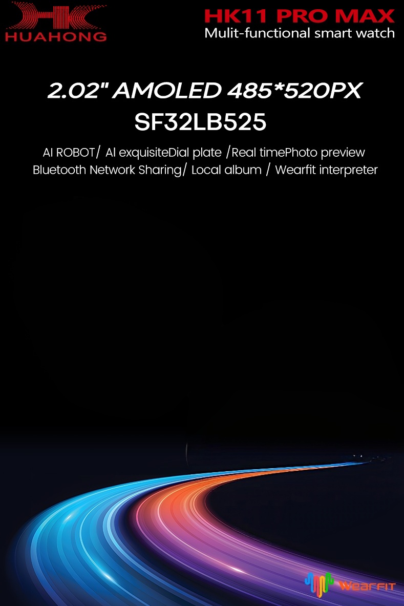 오리지널 HK11 Pro MAX 스마트워치 AMOLED - Fall Detection Watch 리뷰 및 가격
