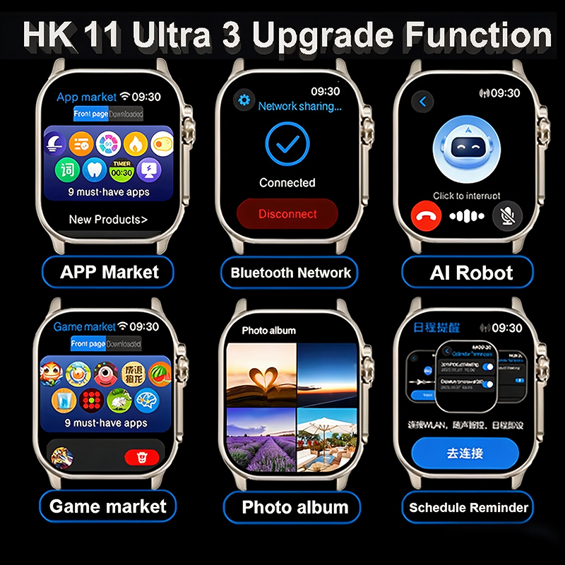 신제품 시계 남성용 HK11 ULTRA3 스마트워치 남 - Fall Detection Watch 리뷰 및 가격